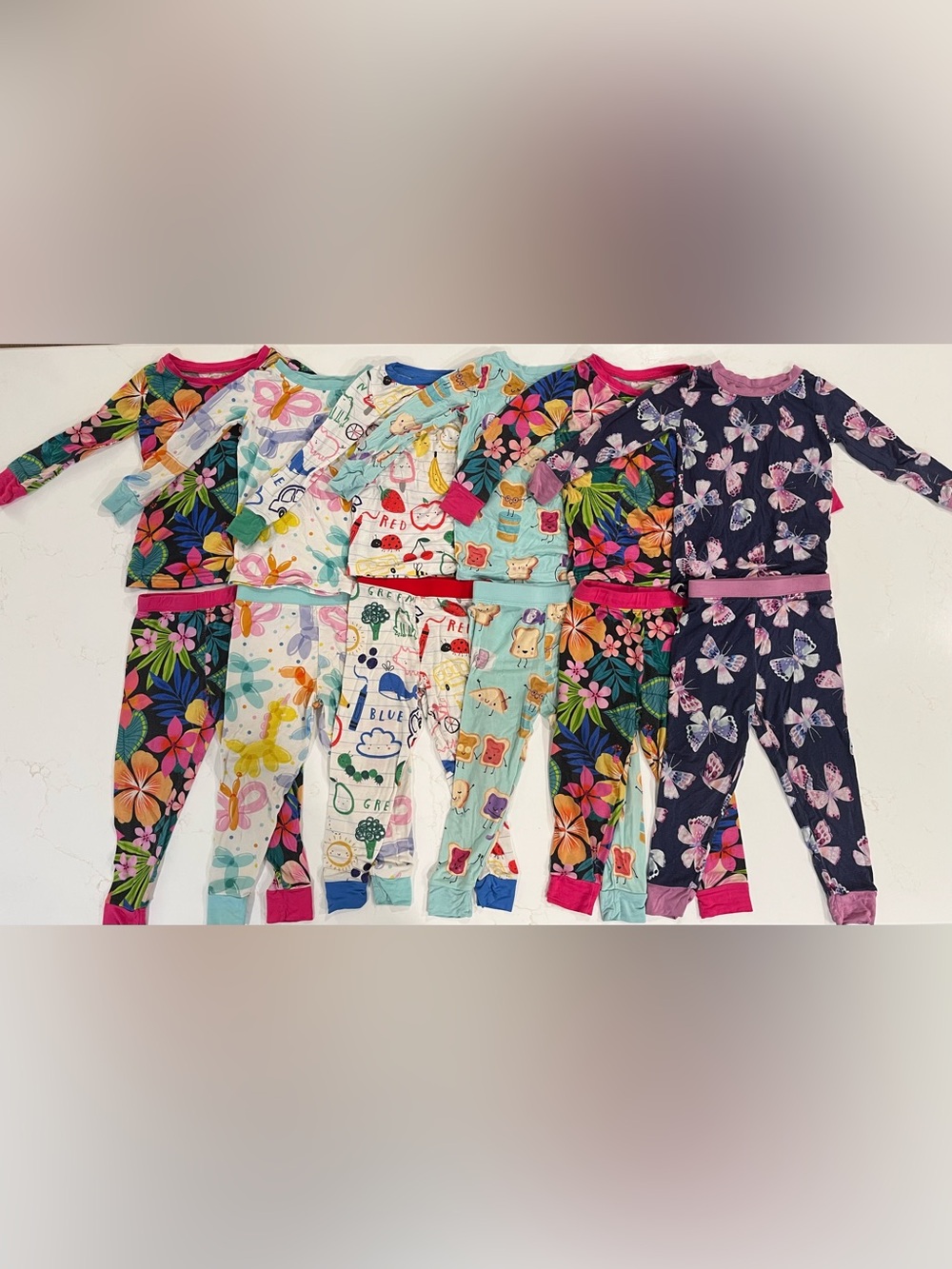 Little Sleepies Lot of 6 Sets 18-24 months